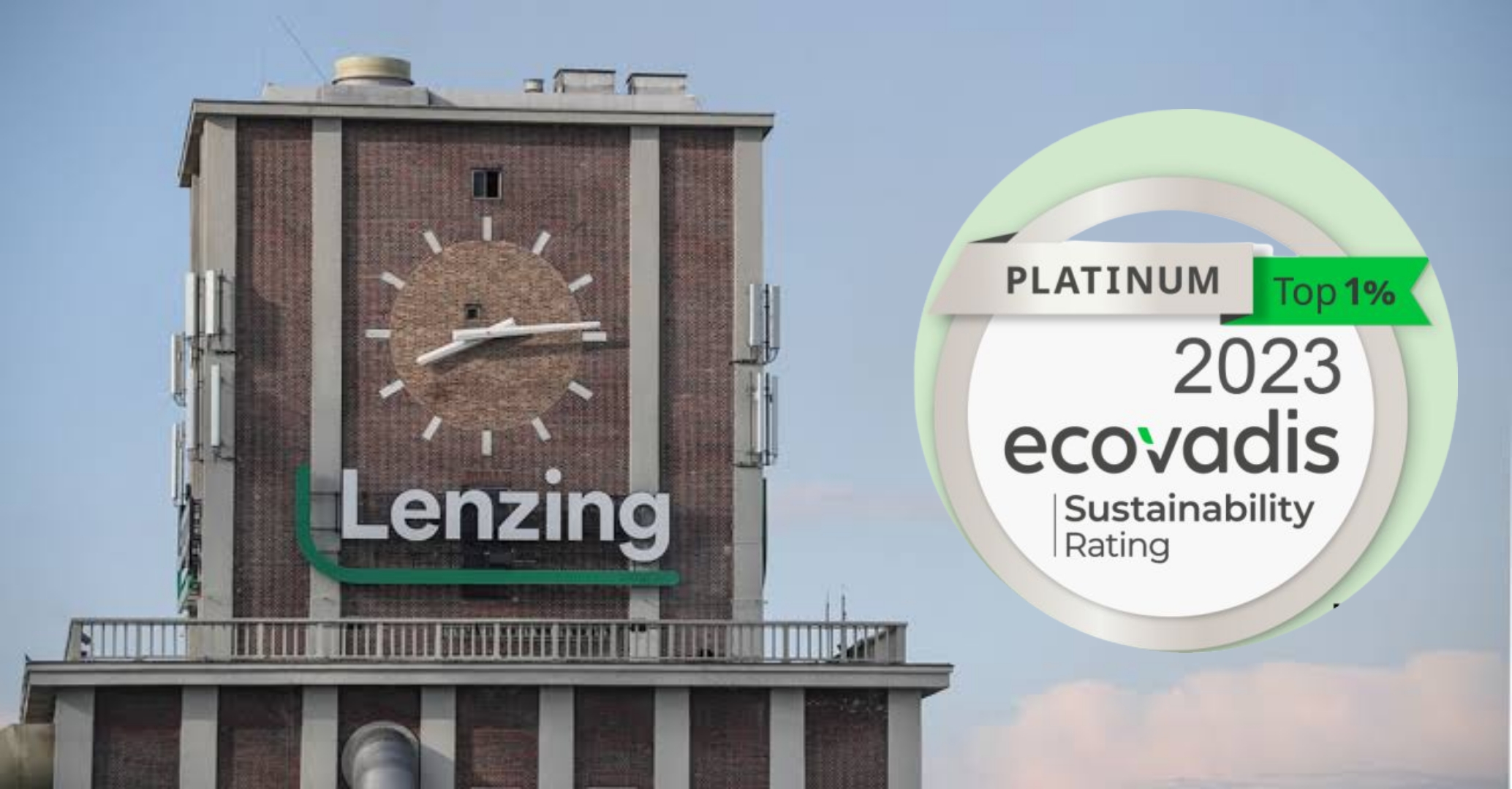 Lenzing achieves 3rd consecutive EcoVadis platinum status