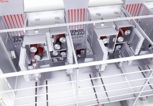 Figure: Oerlikon Barmag supplies its industrial yarn systems individually configured; the system concept for High Tenacity (HT) yarns and its unique properties on the market ensure the production of high-quality yarn for the manufacture of seat belts.