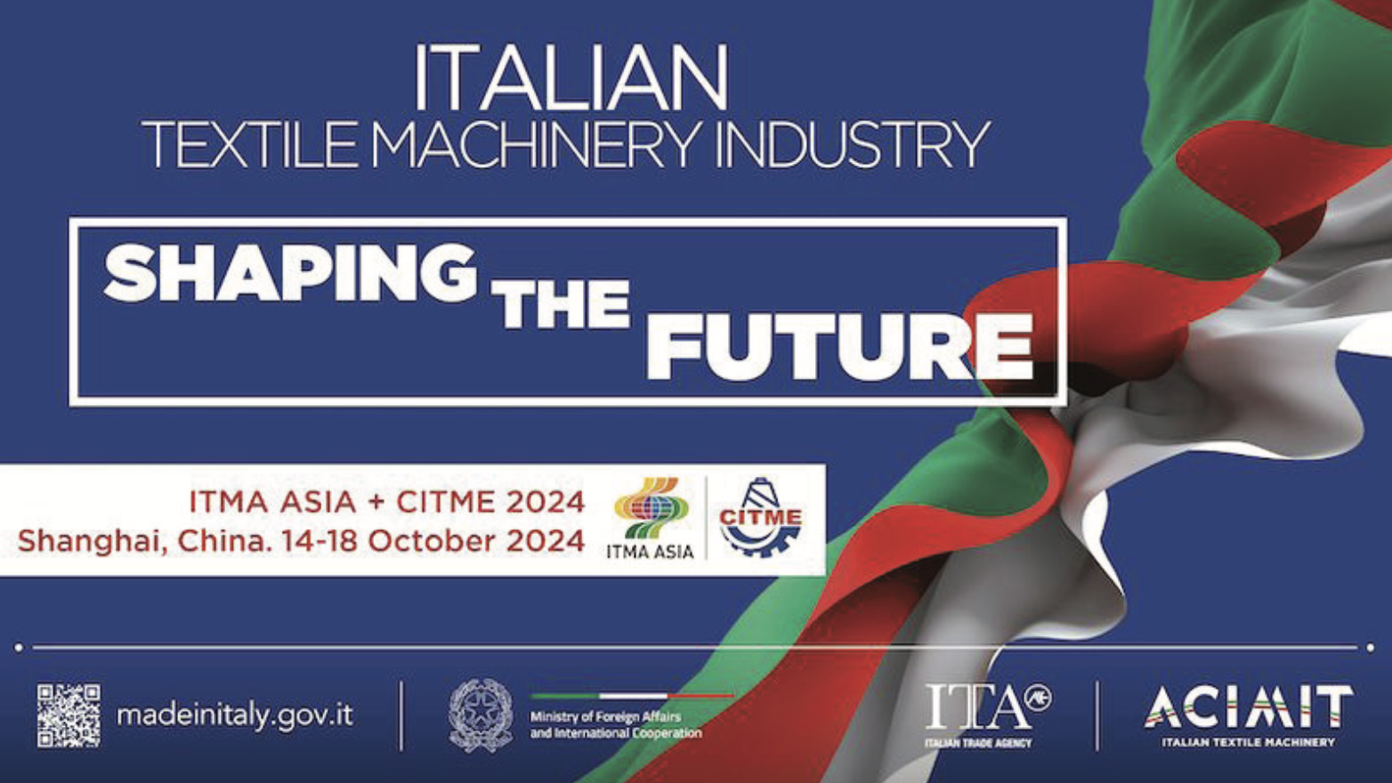 ACIMIT & ITA showcase italian textile machinery innovations at ITMA ASIA + CITME 2024